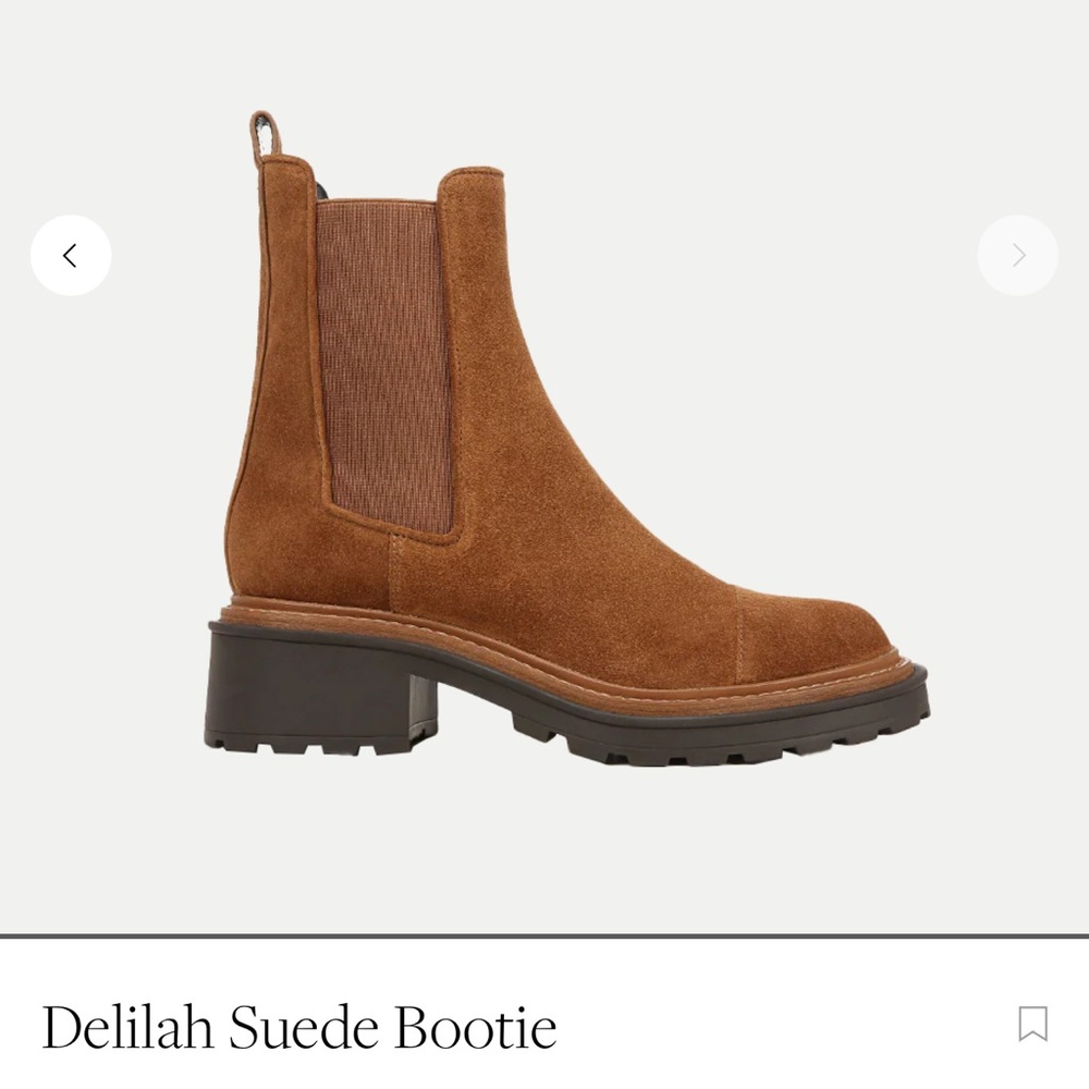 Veronica Beard Brown Suede Ankle Booties